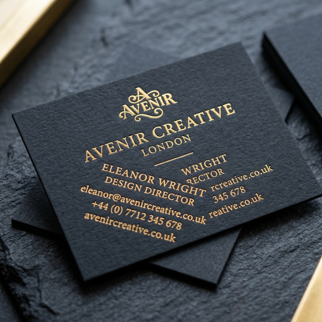 Luxury Business Card Mockup